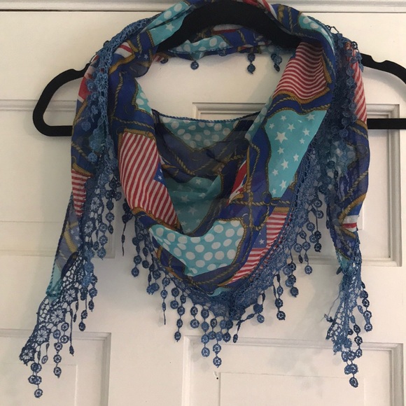 Accessories - England/America Flag Scarf